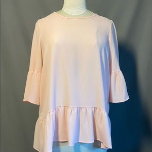 - Pleione Women Light Pink  Blouse. Size M